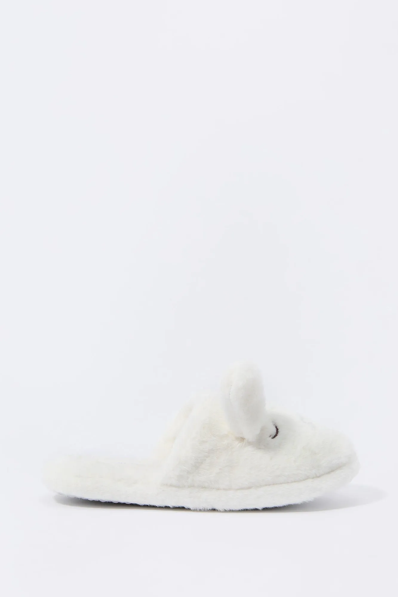 3D Bunny Faux Fur Slippers