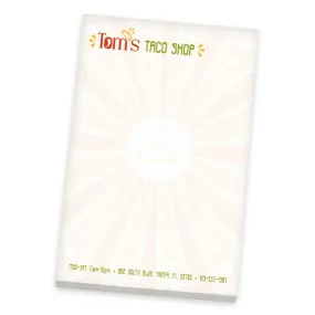 4" x 6" Non-Adhesive Scratch Pad, 25 Sheet Pad
