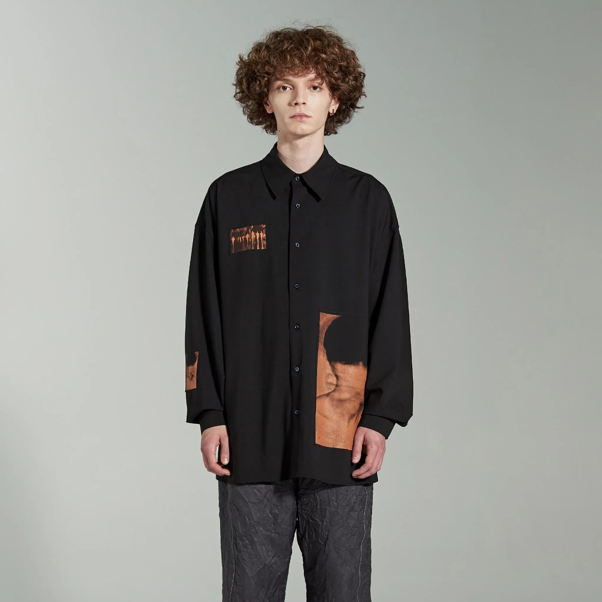 ADD Not Alone Patch Avantgarde Shirt Black