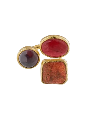 Avant-garde Red Ring
