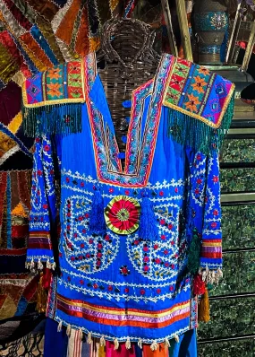 Bill Whitten Designed Tunic and Cocktails Ribbon Skirt 1970's
