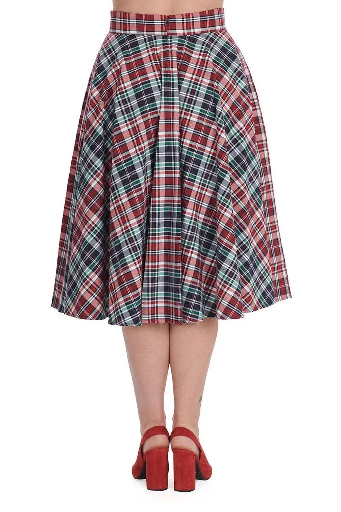 Boat Day Swing Skirt