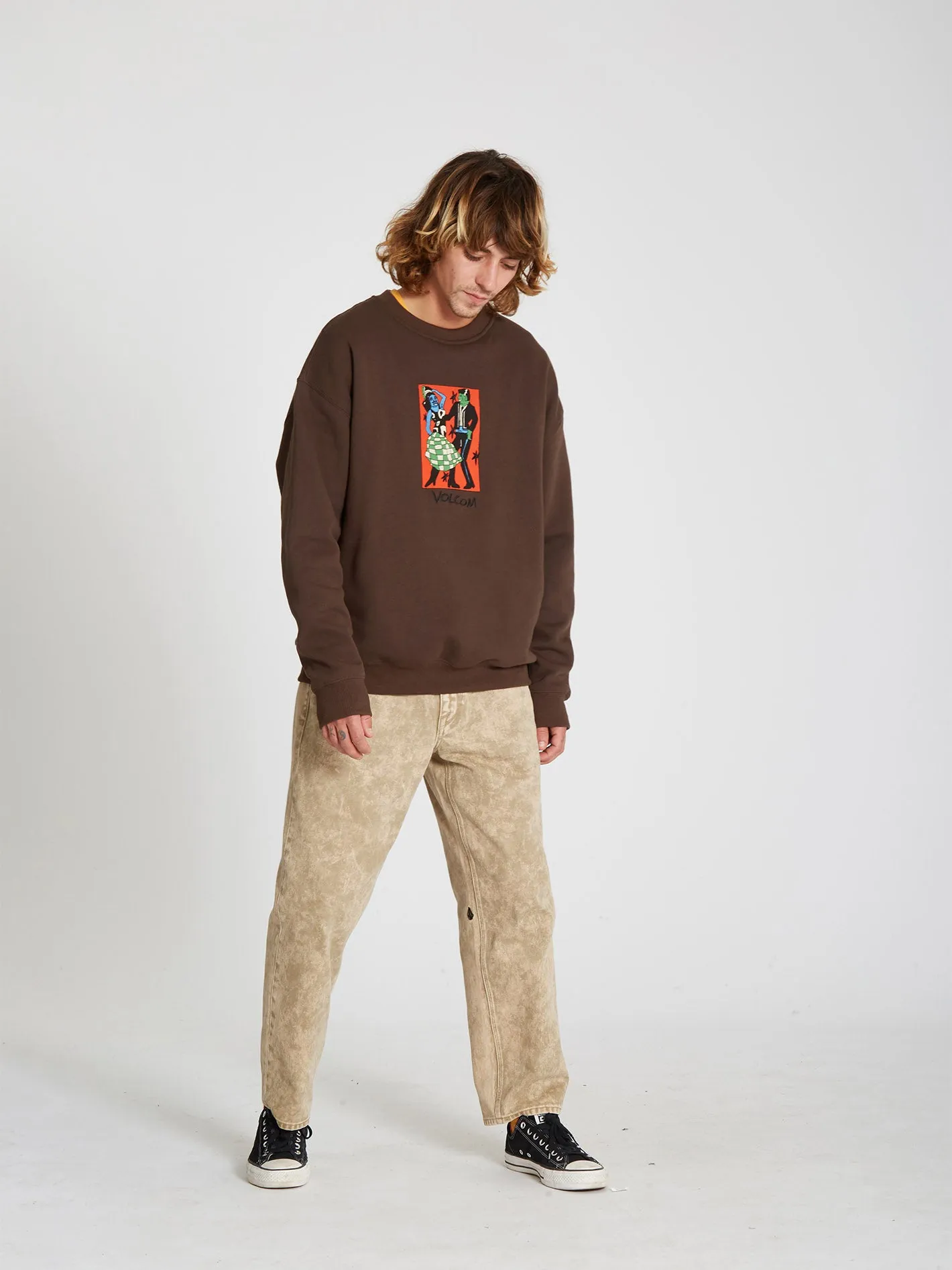 Bob Mollema Sweatshirt - DARK BROWN
