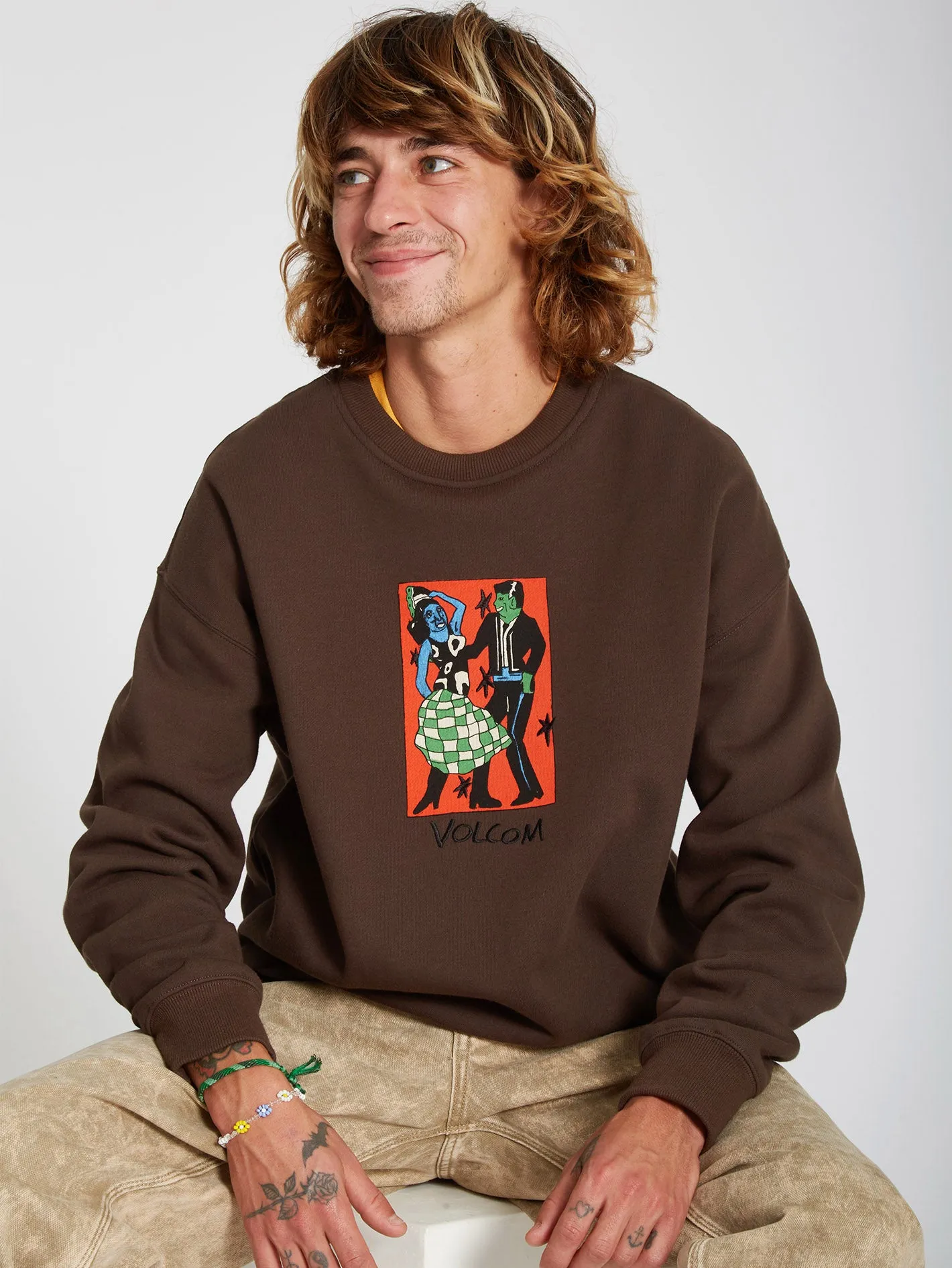 Bob Mollema Sweatshirt - DARK BROWN