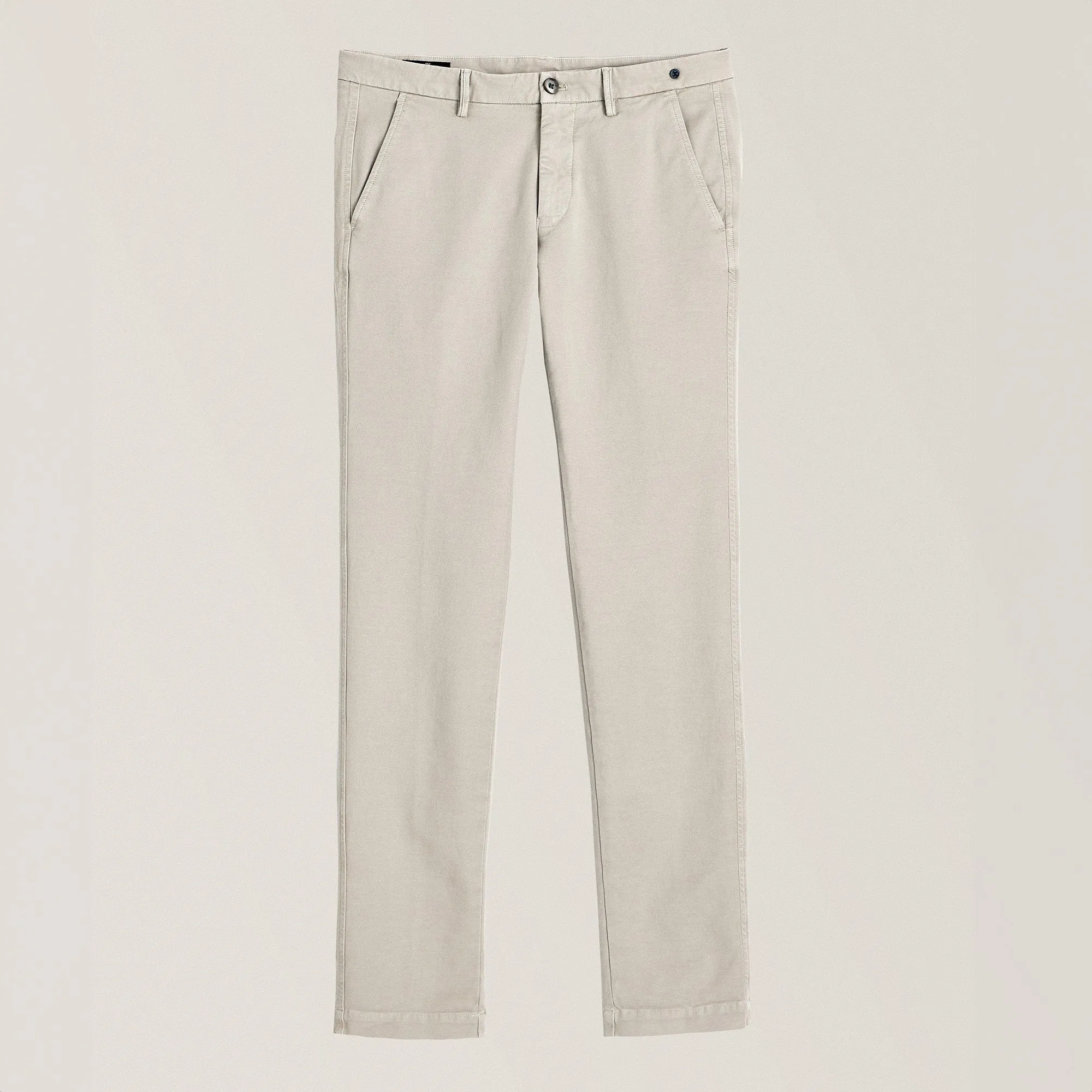 Bone Chino Gaberdine Stretch Slim Fit Pants - Mason's