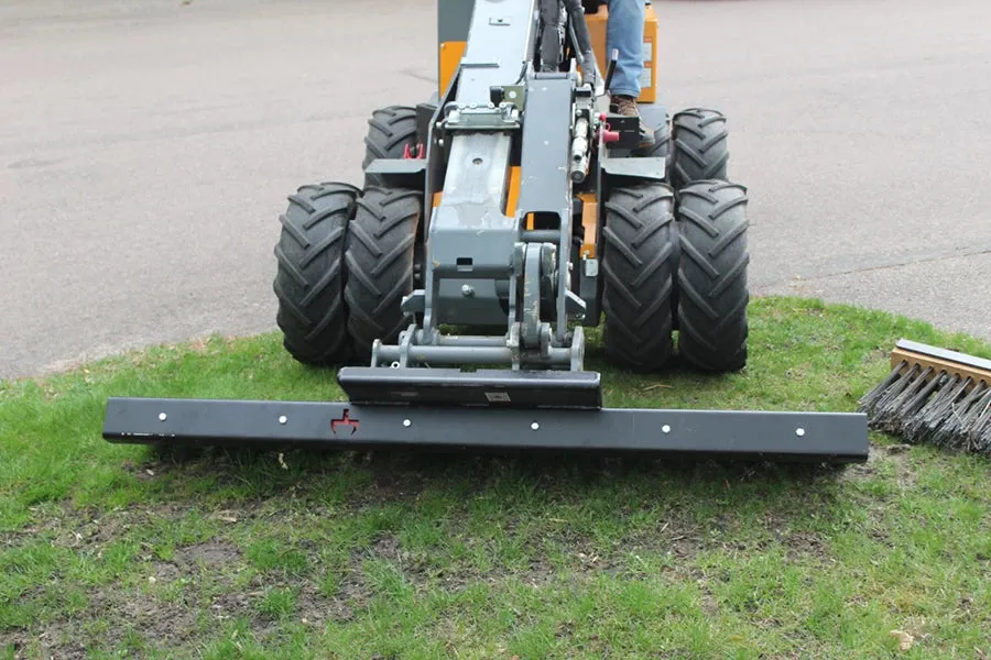 Branch Manager Lawn Clean up hitch rake