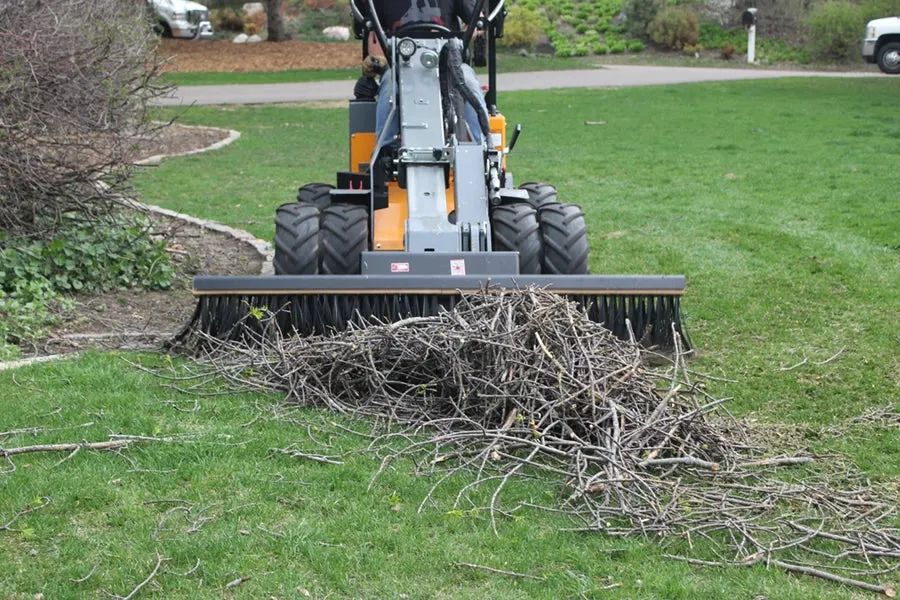 Branch Manager Lawn Clean up hitch rake