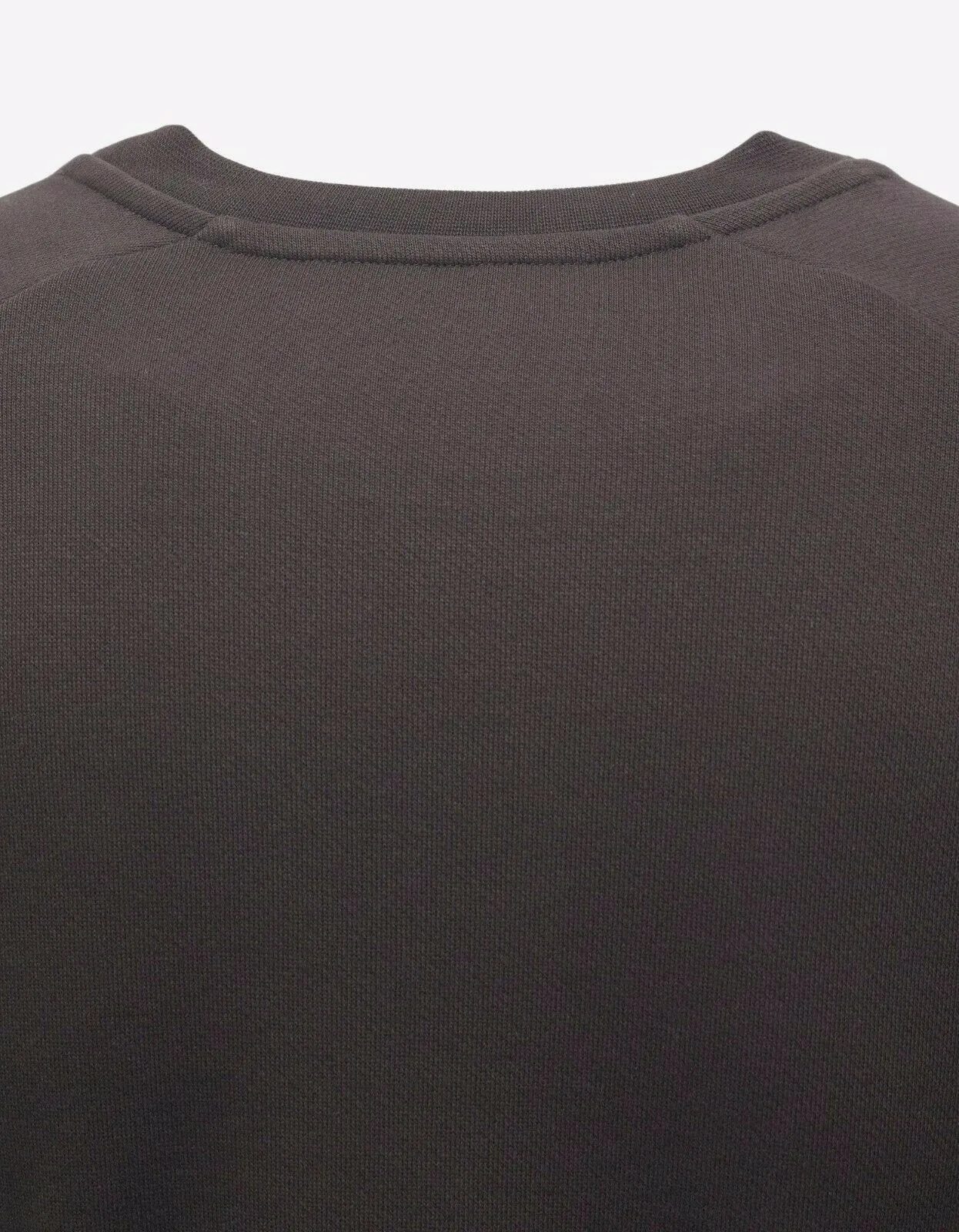 Brown Shrunk Crew Neck Sweatshirt