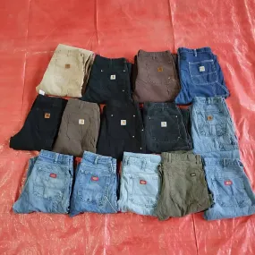 Carhartt/dickies  trousers 14 pieces