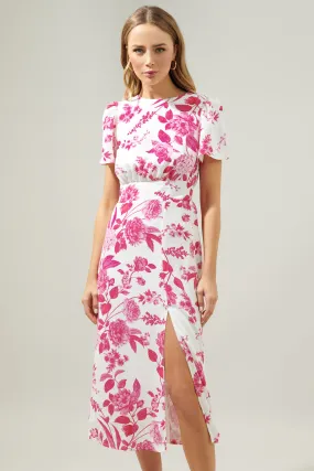 Clarice Bloom Floral Midi Dress