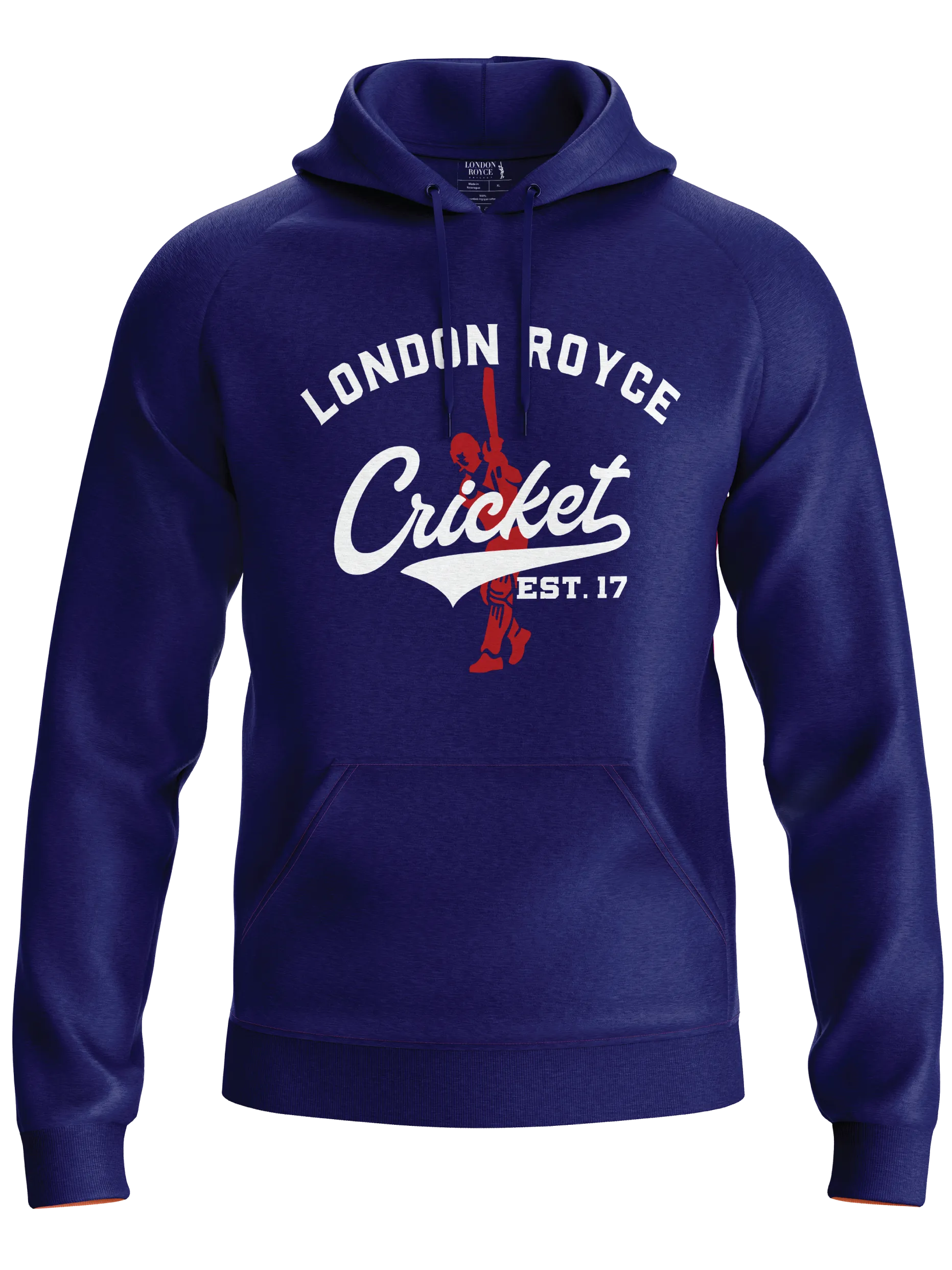 CLASSIC CRICKET PULLOVER HOODIE (Black and Navy Blue)
