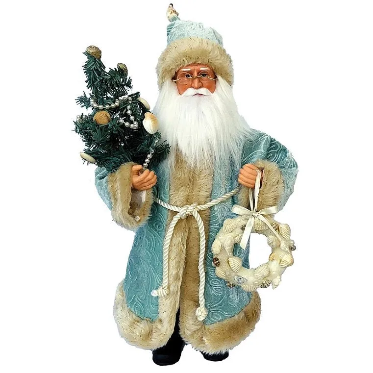 Coastal Christmas Tree Santa
