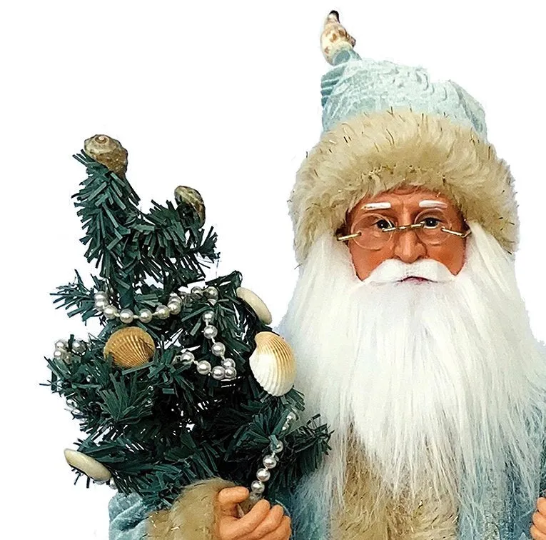 Coastal Christmas Tree Santa