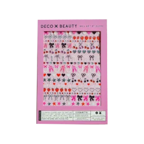 COQUETTE NAIL ART STICKERS