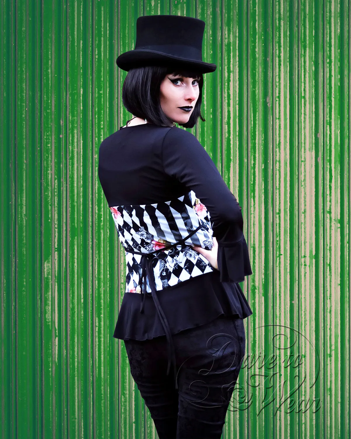 Corsetta Top in Black