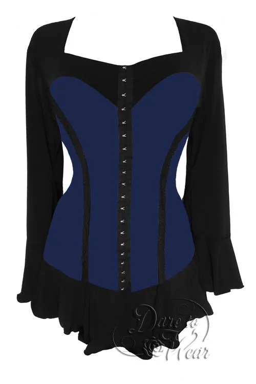 Corsetta Top in Midnight