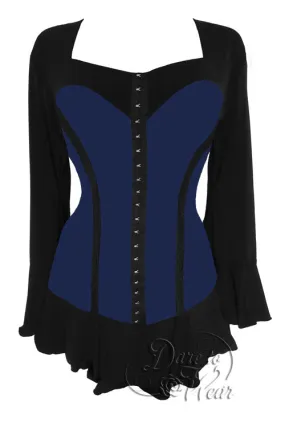 Corsetta Top in Midnight