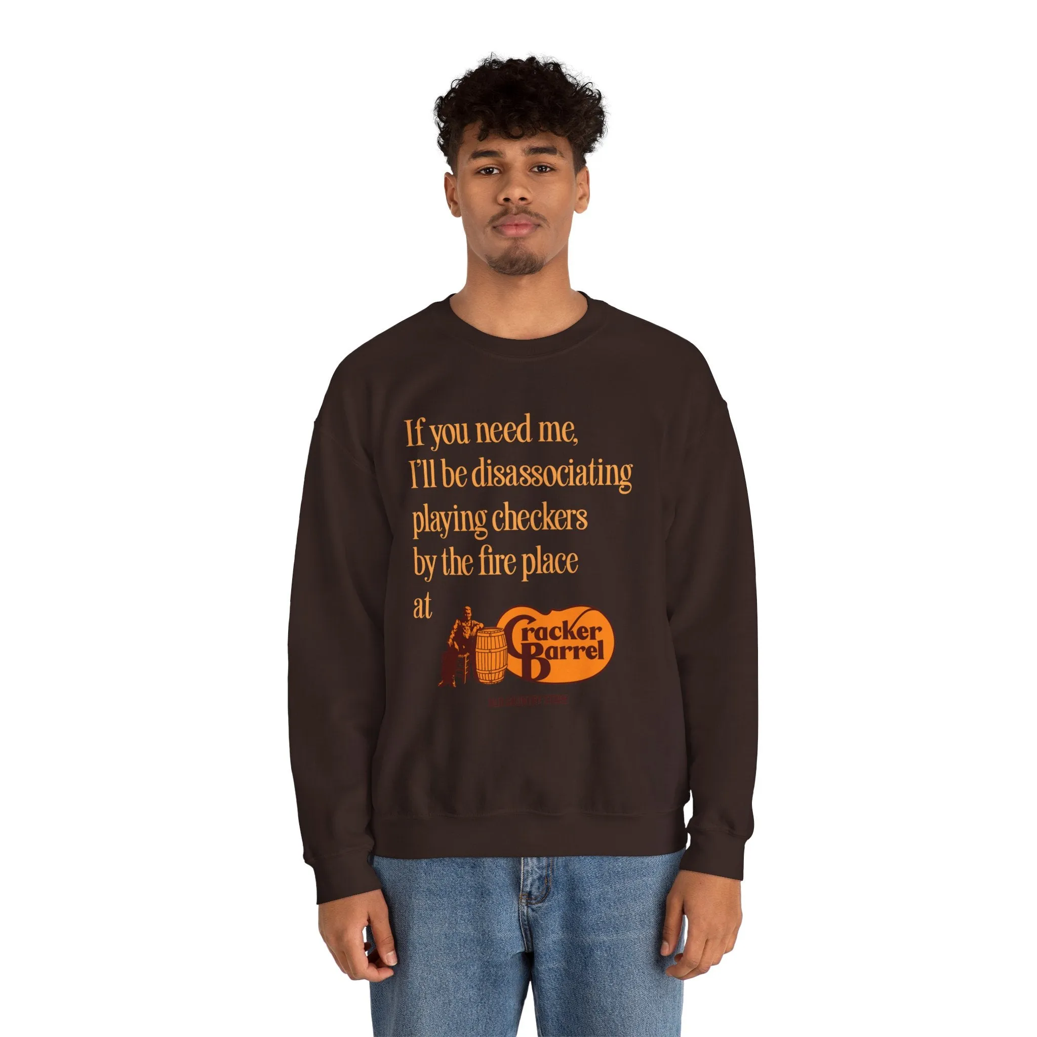 Cracker Barrel Sweatshirt - Brown