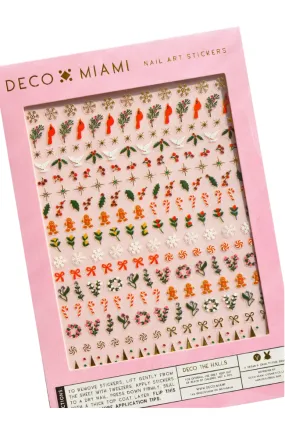 Deck the Halls Nail Art Stickers