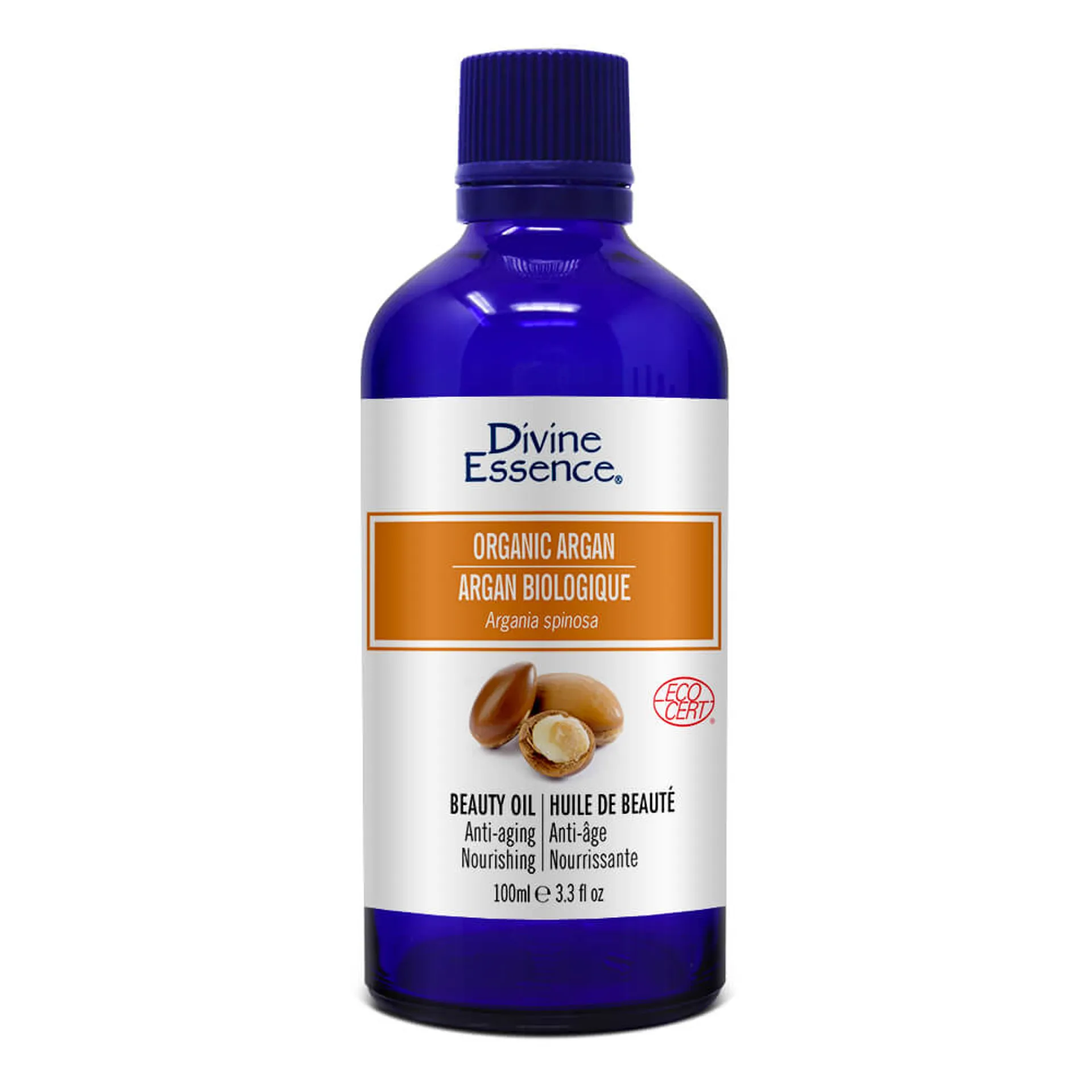 Divine essence - organic argan vegetable oil
