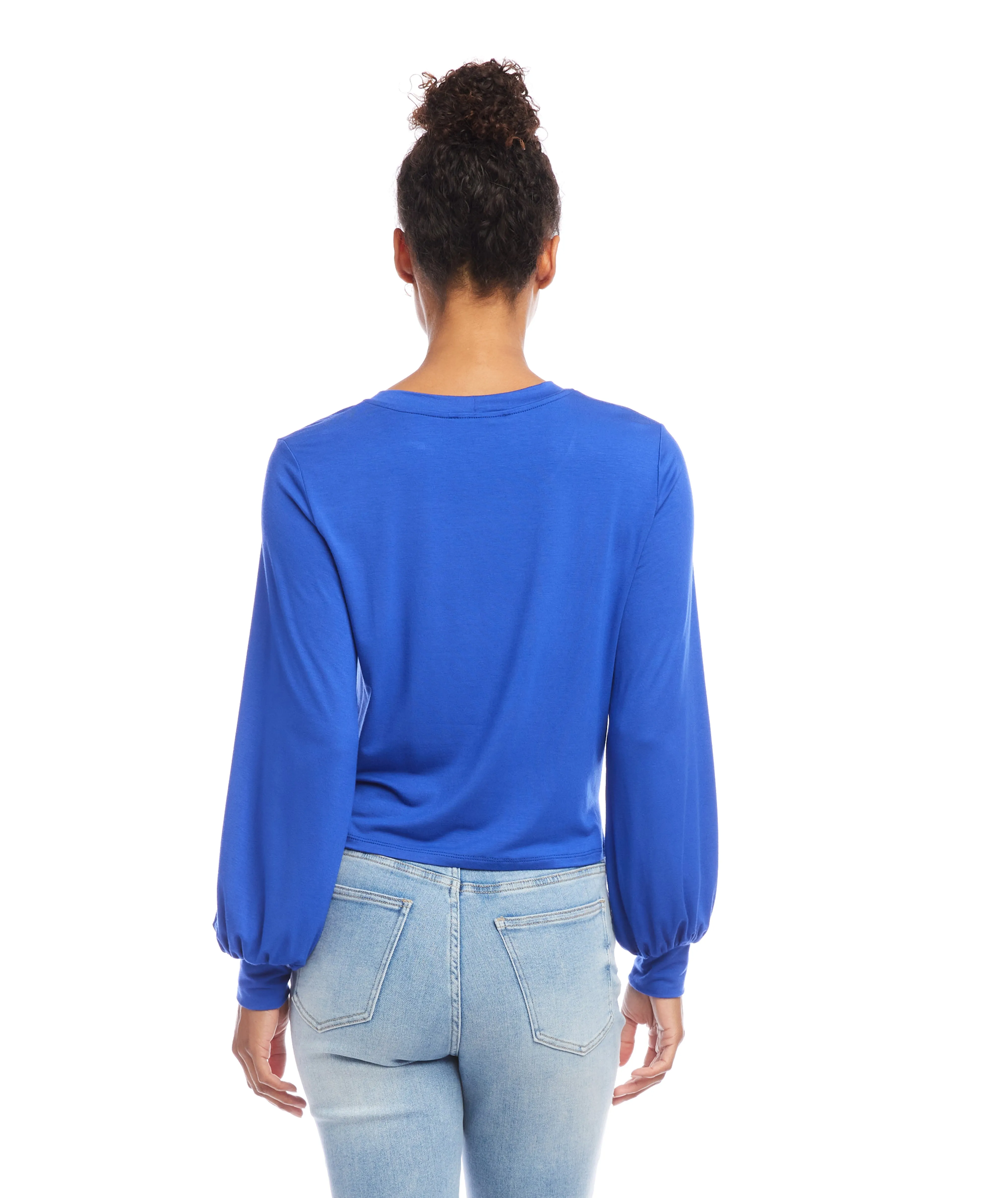Drape Front Top