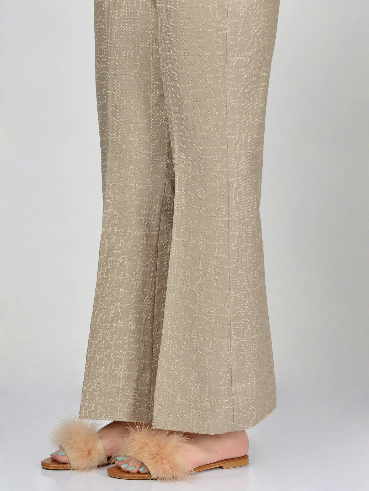 Embroidered Cambric Pants