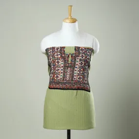 Exclusive! Kutch Embroidery Work Cotton Kurta Material - 2.5 Meter