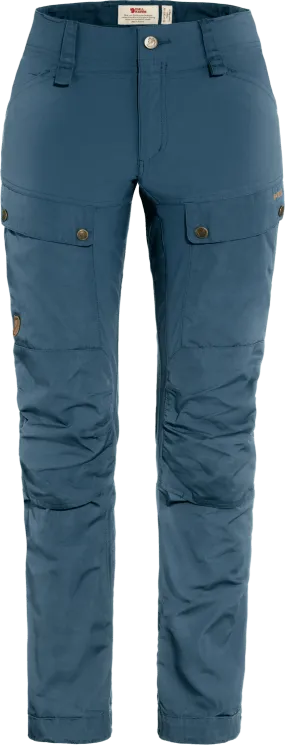 Fjällräven Women&#x27;s Keb Trousers Curved Indigo Blue | Buy Fjällräven Women&#x27;s Keb Trousers Curved Indigo Blue here | Outnorth