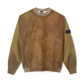 Flesh Knit Sweater - Dark Brown
