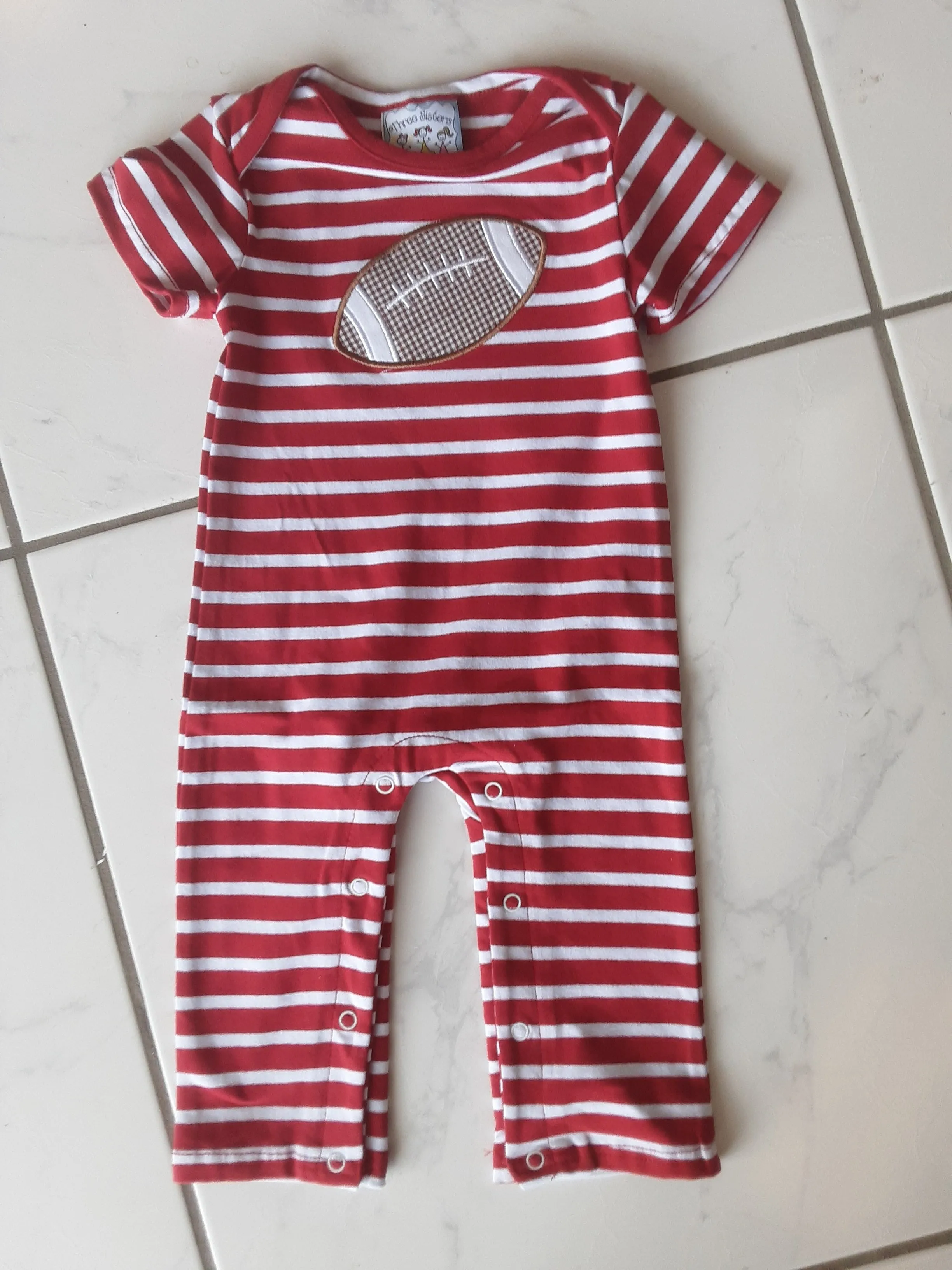 Football Romper - Boys | Three Sisters