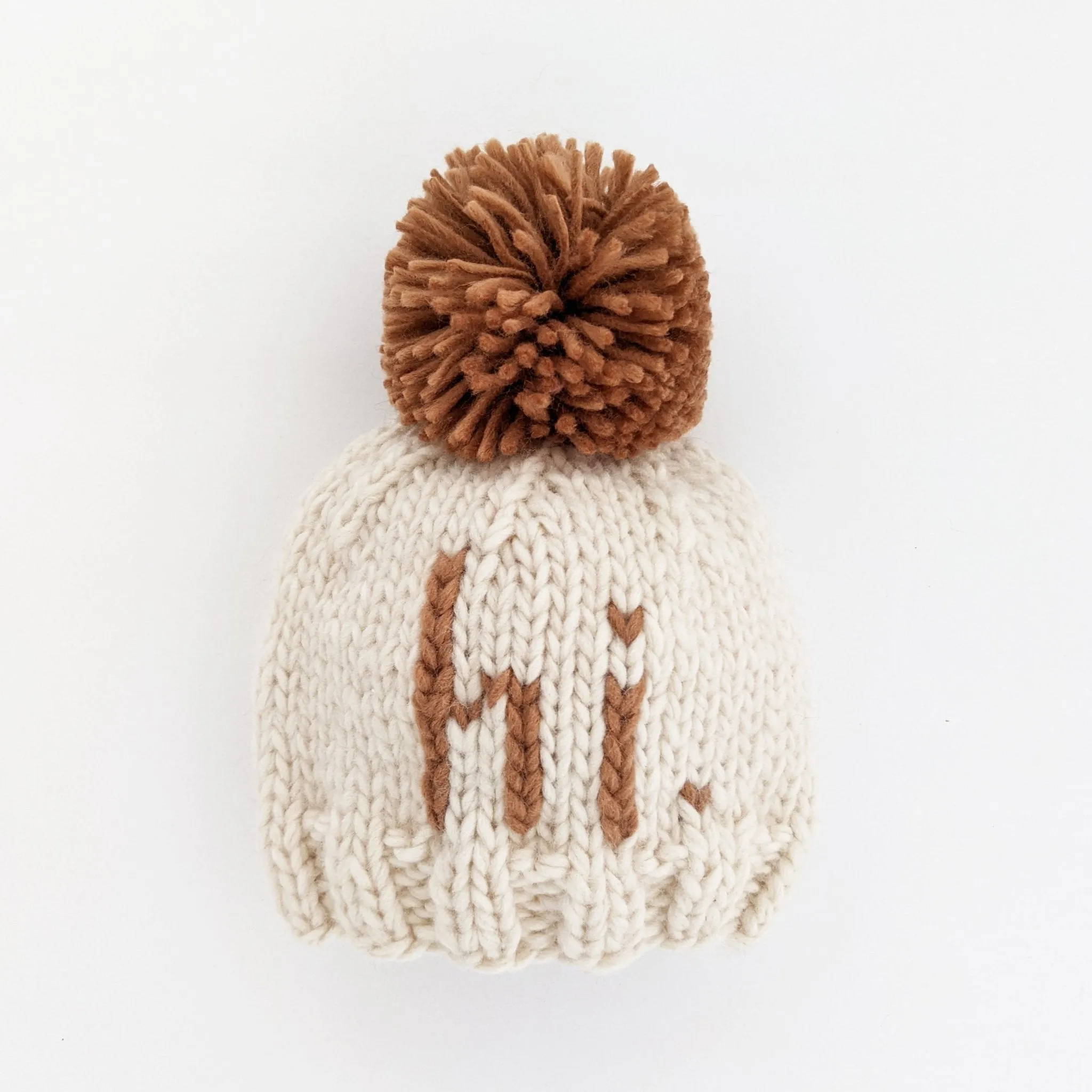 Hi Hand Knit Beanie