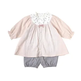 Hoppetta Tunic Coverall Water Polka - Pink (Web Shop Exclusive)