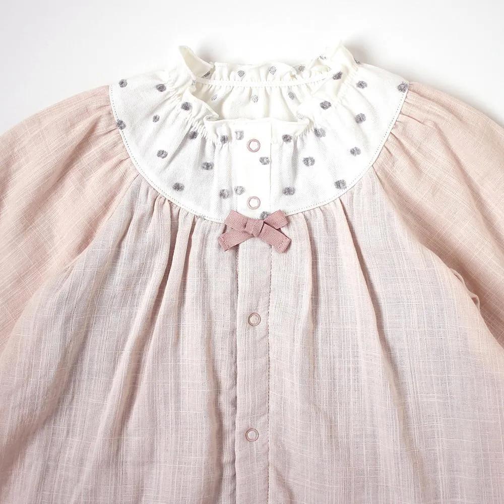 Hoppetta Tunic Coverall Water Polka - Pink (Web Shop Exclusive)