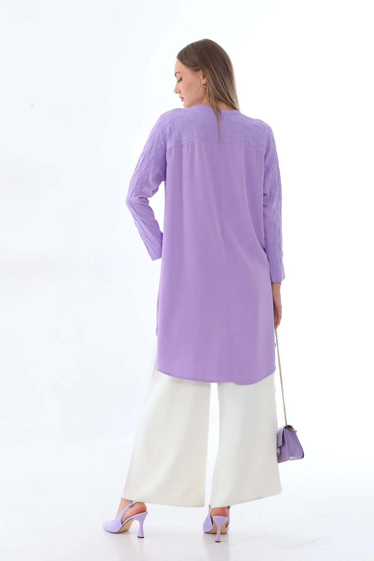 Invee 6143 Tunic Lilac