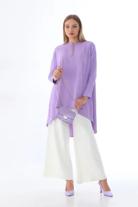 Invee 6143 Tunic Lilac