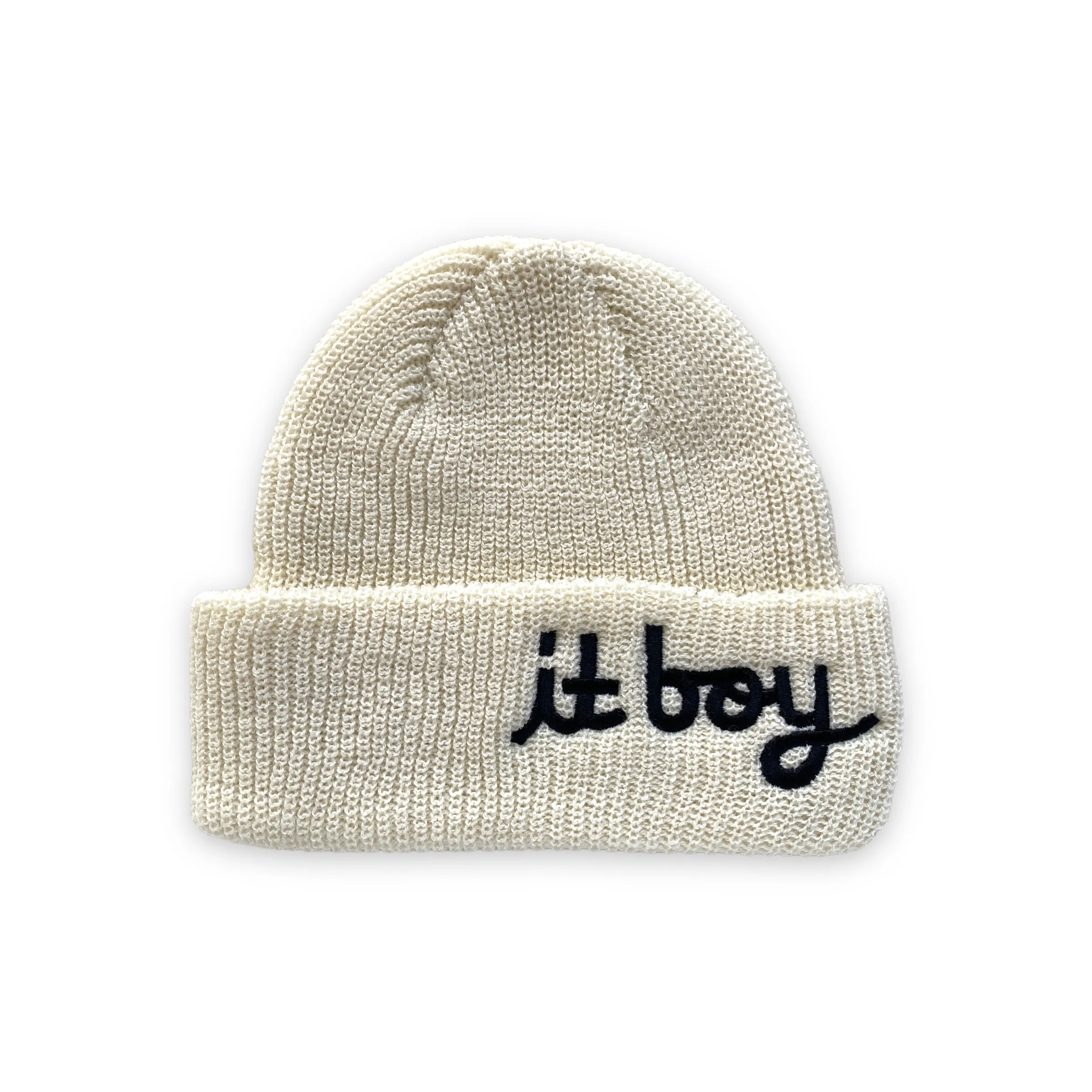 IT GIRL - IT BOY - IT THEY merino embroidered beanie