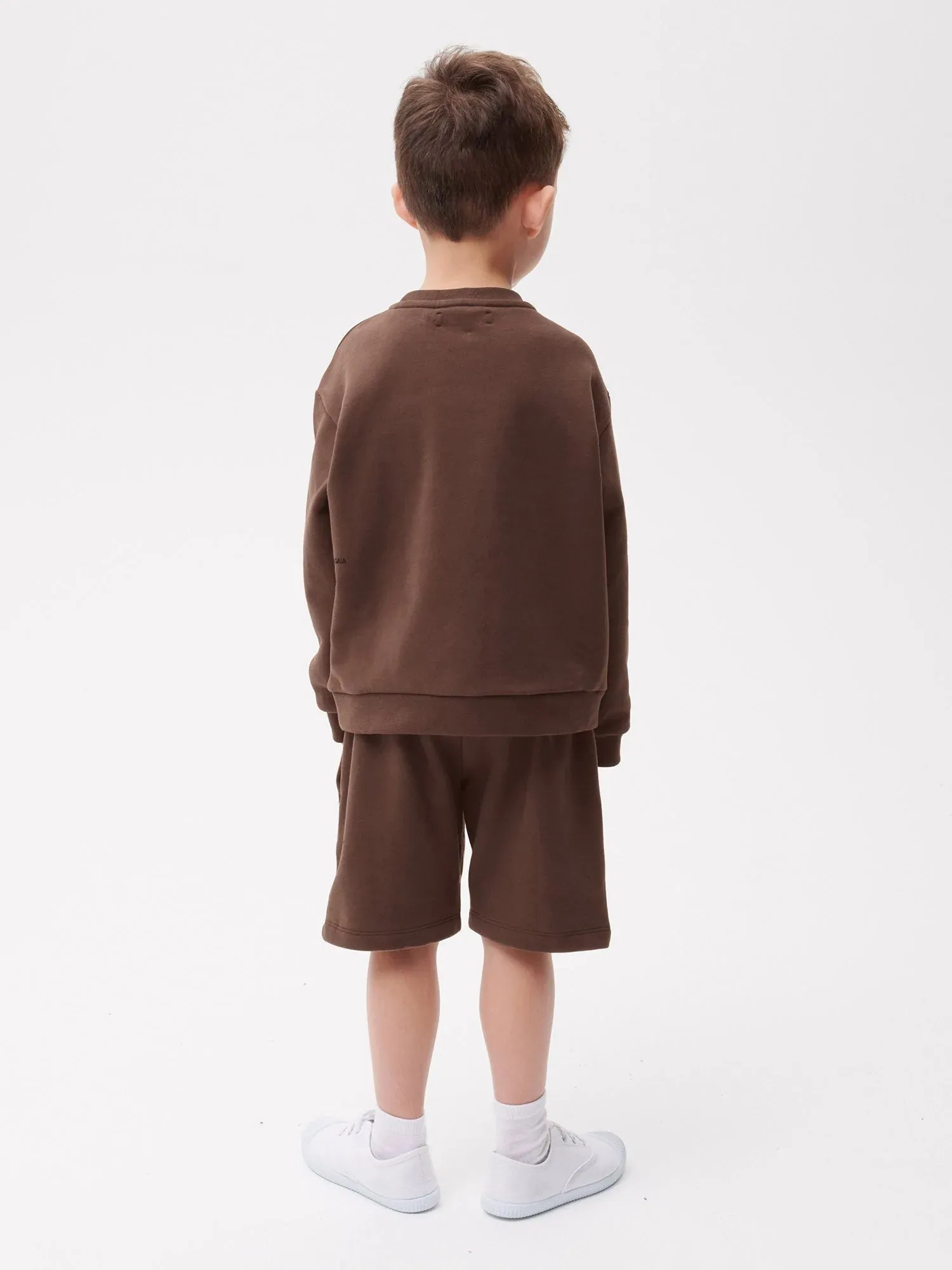 Kids' 365 Sweatshirt - Neutral Tones—chestnut brown