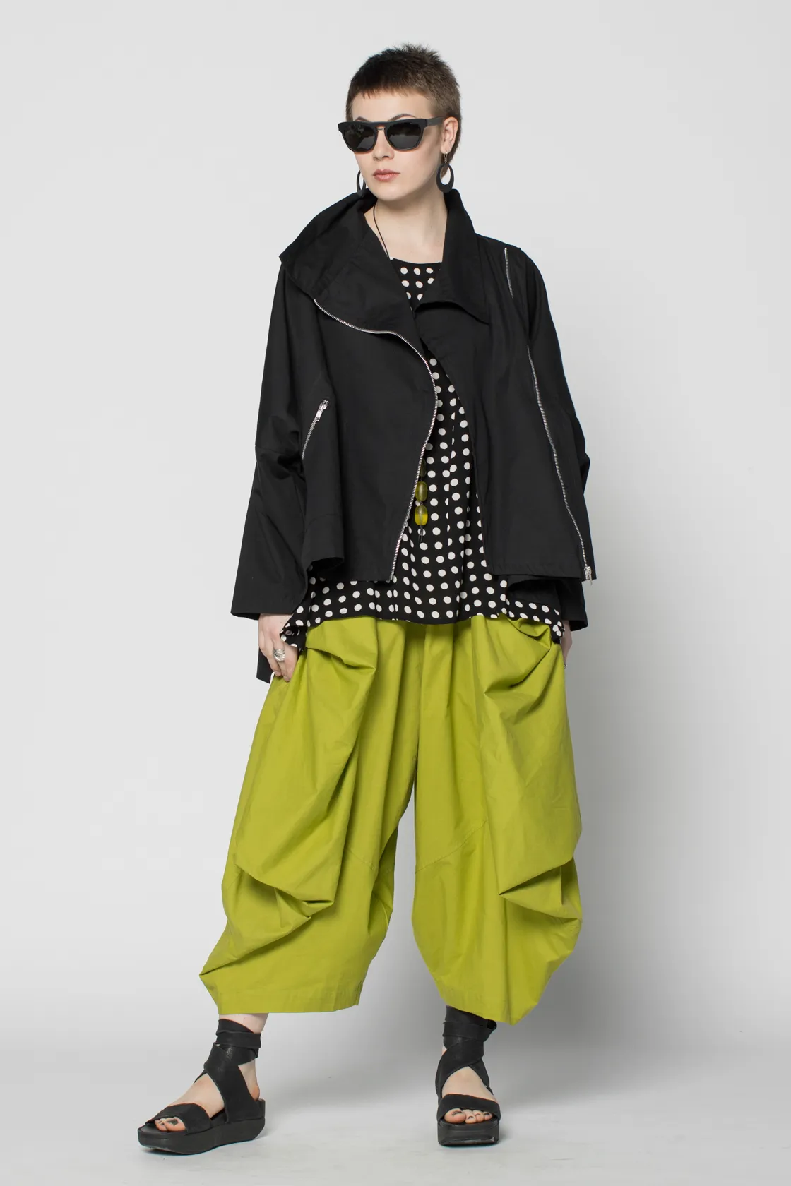 Left Bank Jacket in Black Canvas