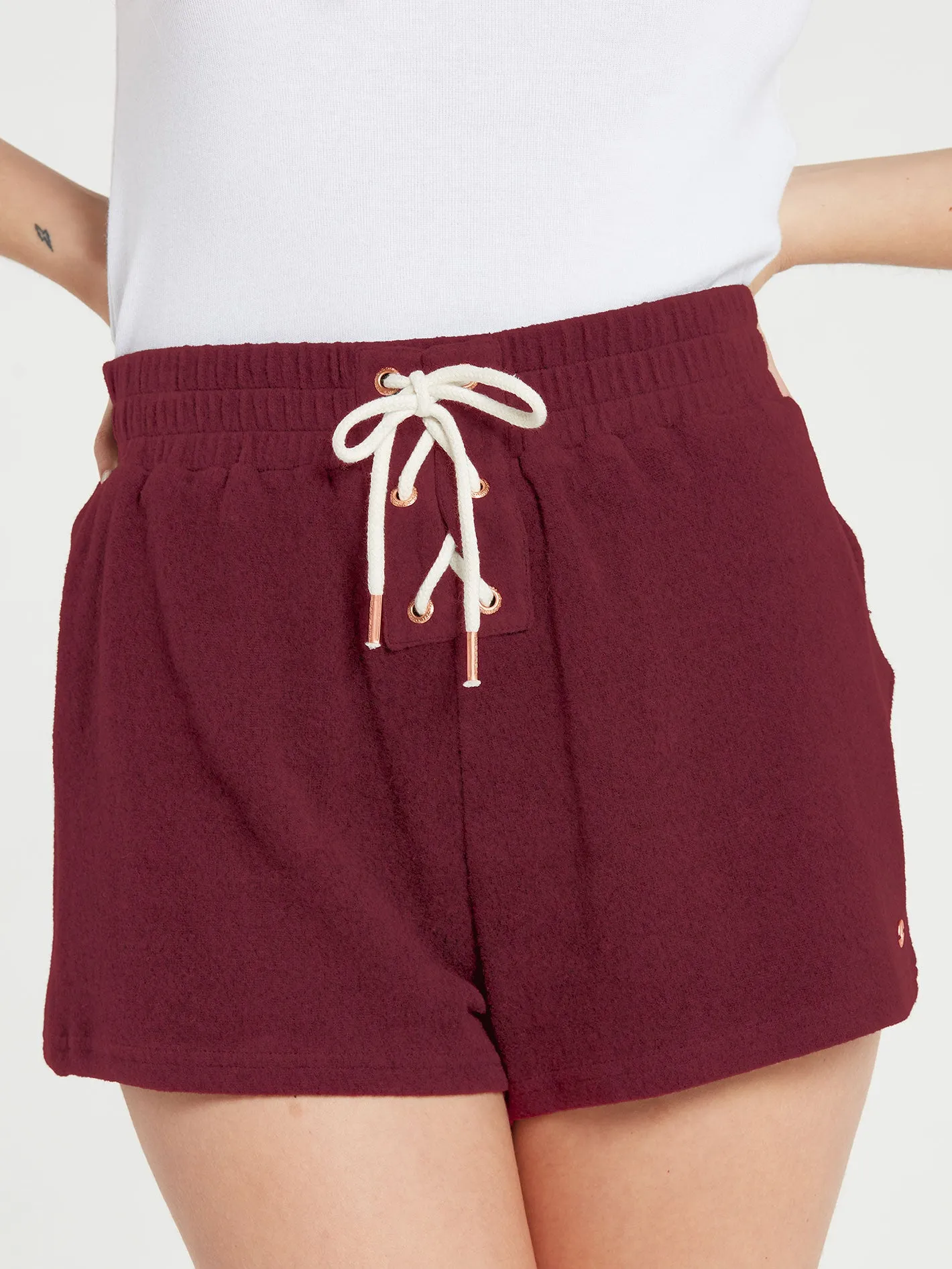 Lived In Lounge Shorts - Bark Brown
