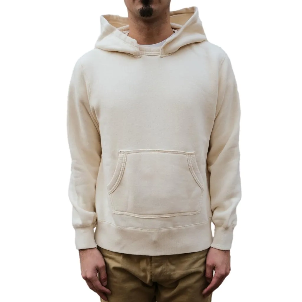 Loop & Weft Super Fluffy Knit After Hood Sweatshirt (Ivory)