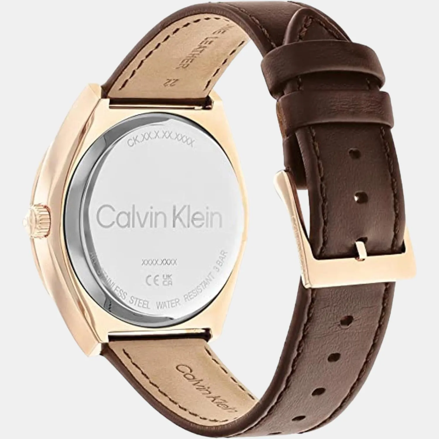 Men Analog Leather Watch 25200202