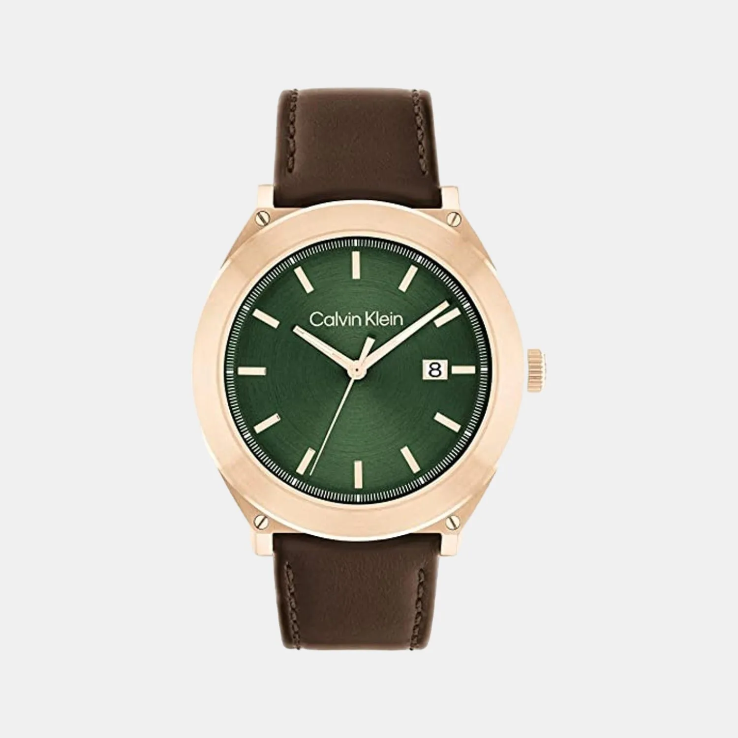 Men Analog Leather Watch 25200202