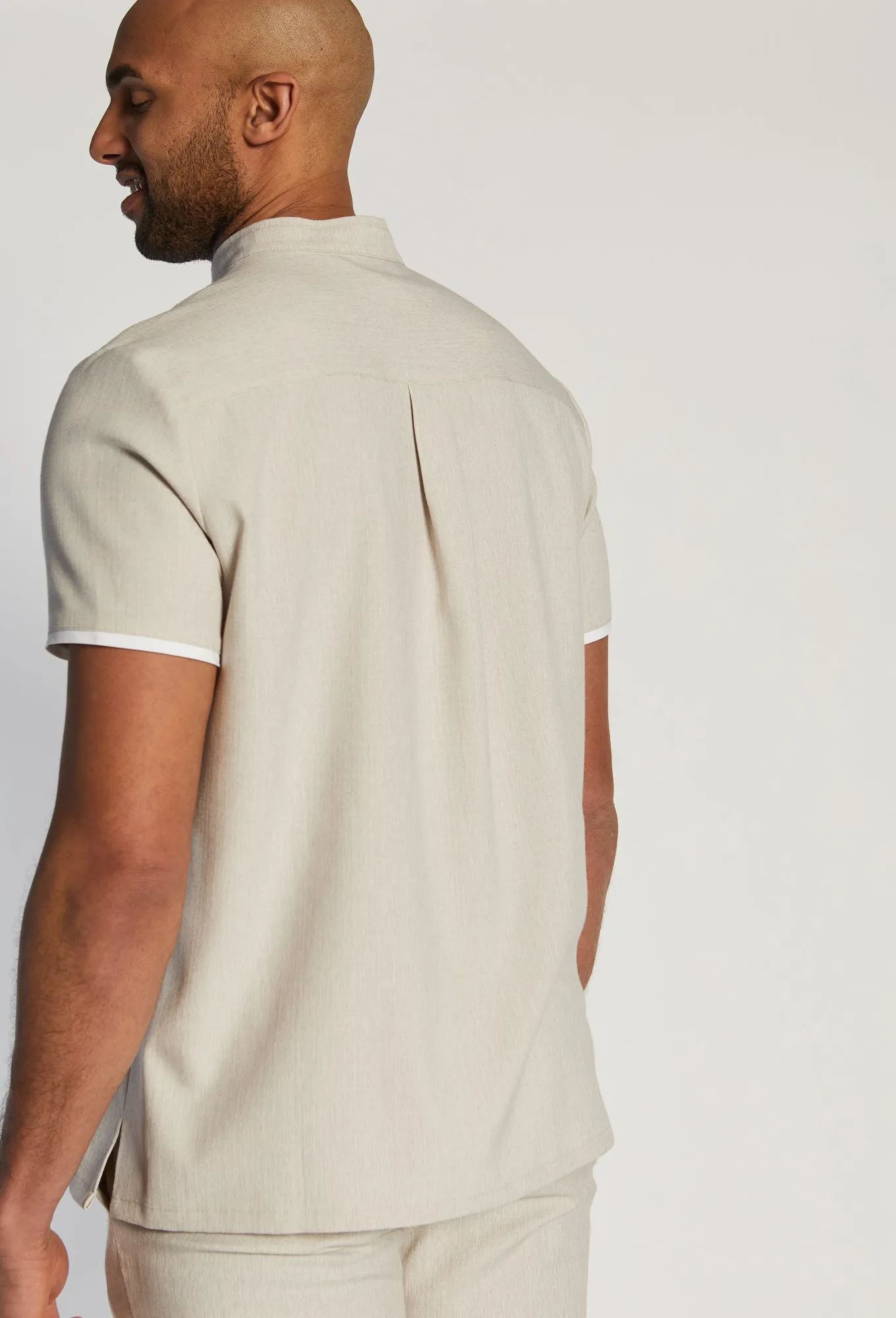 Men's Rio Faux Linen Tunic