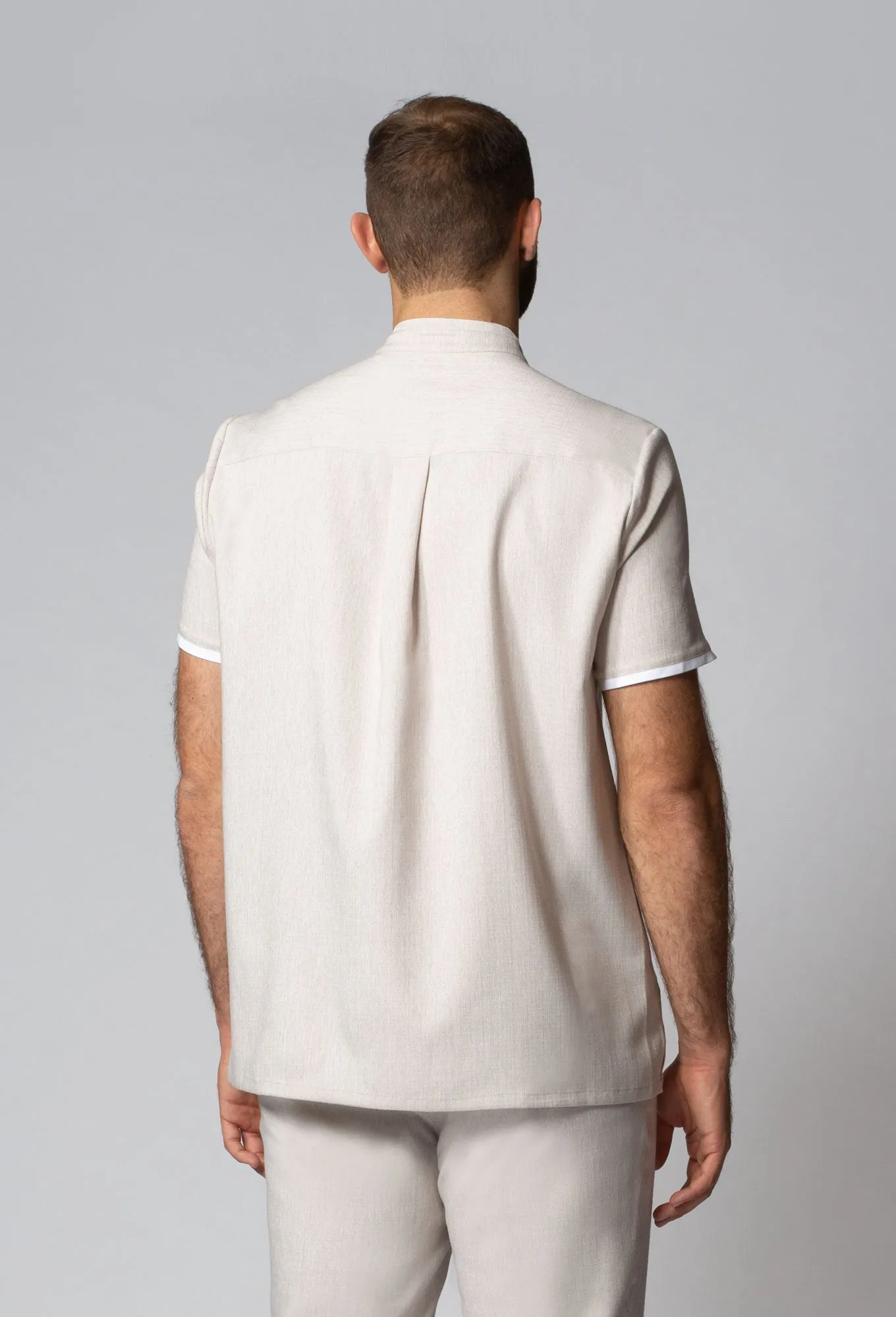 Men's Rio Faux Linen Tunic