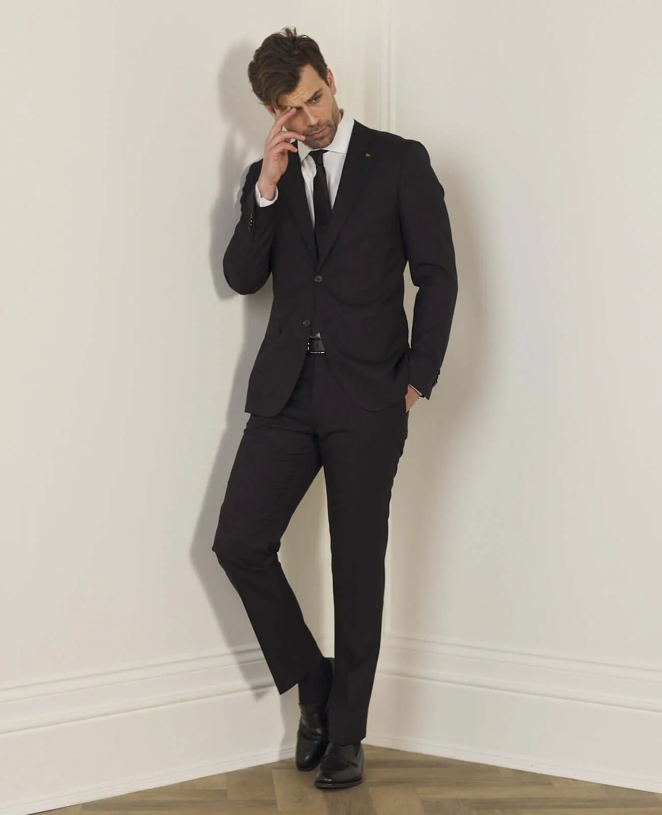 Mix & Match Plain Wool Suit Trousers