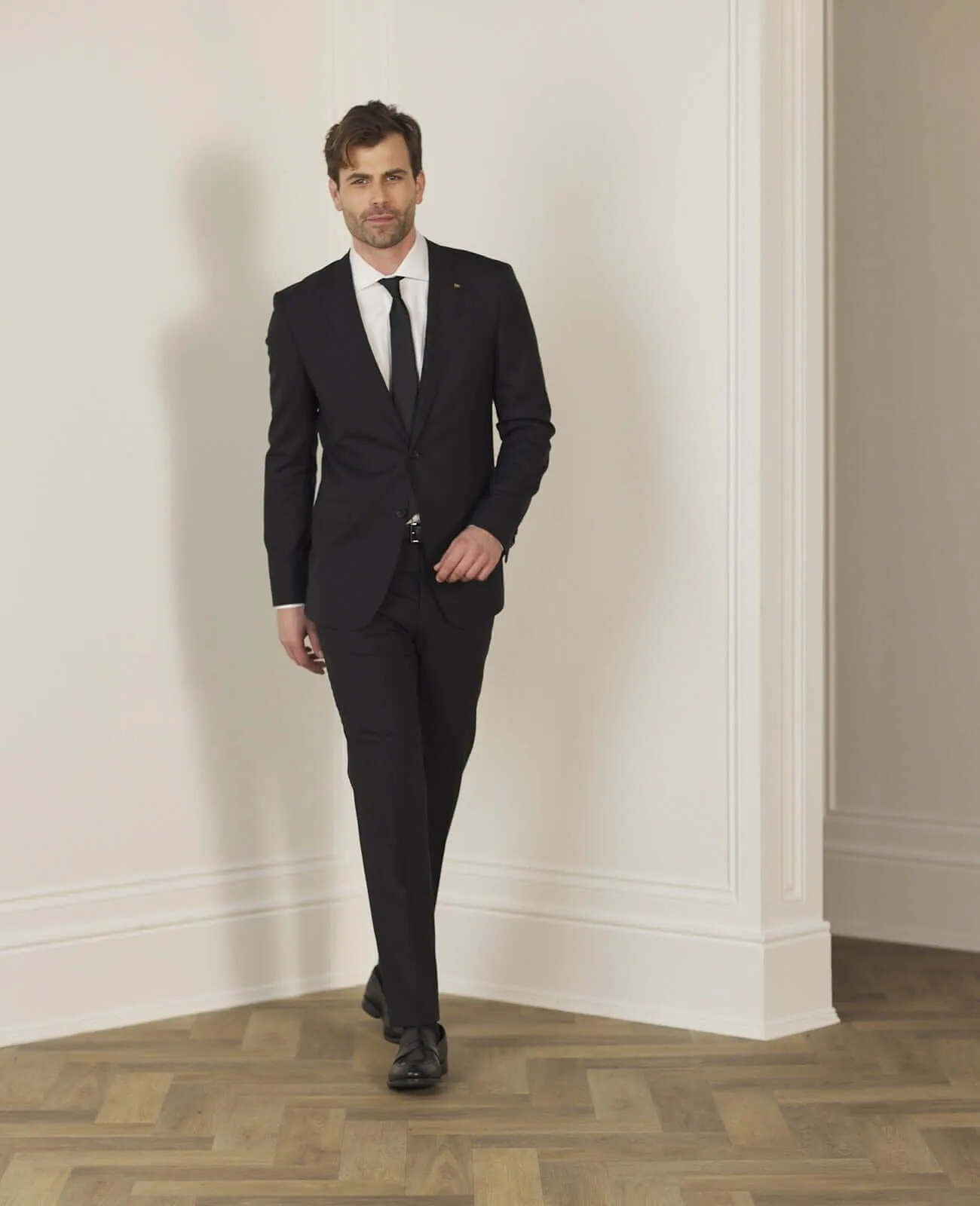 Mix & Match Plain Wool Suit Trousers