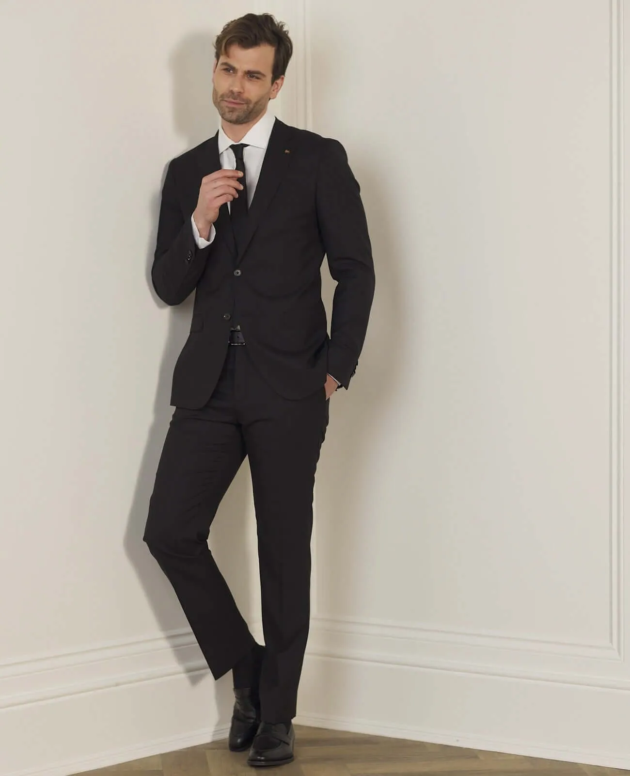 Mix & Match Plain Wool Suit Trousers
