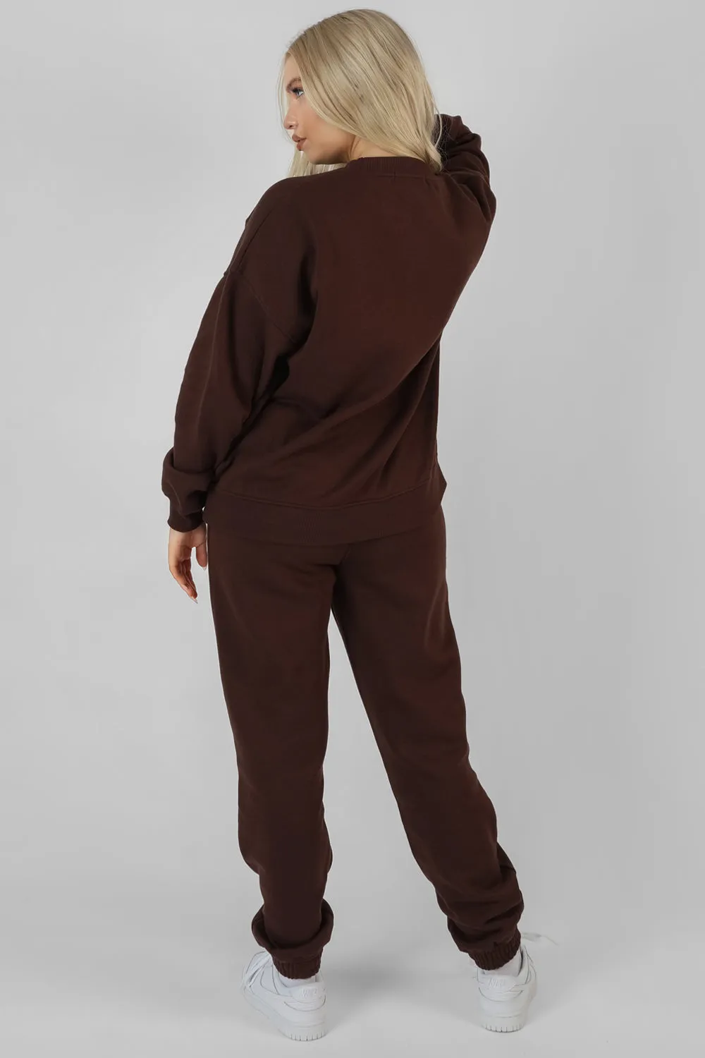New York Oversized Sweatshirt Chocolate