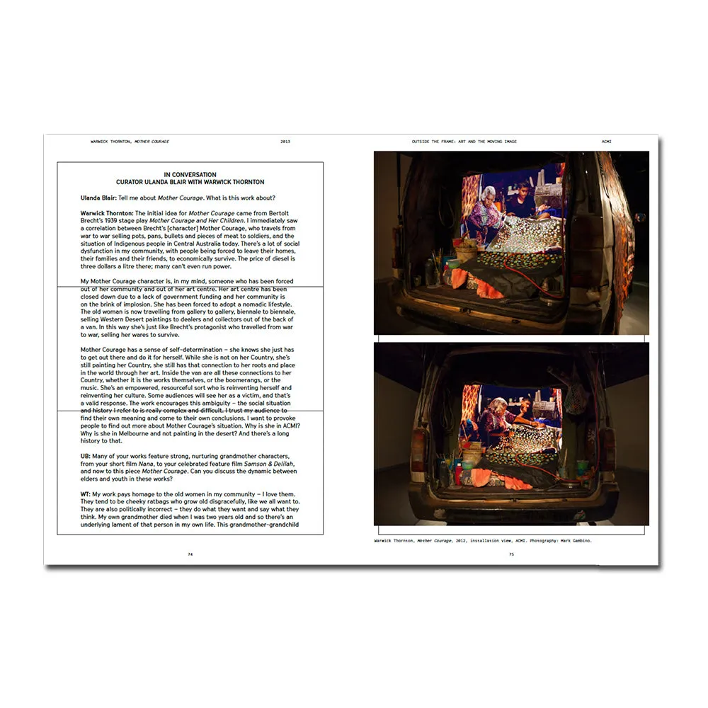Outside The Frame: Art And The Moving Image - Softcover