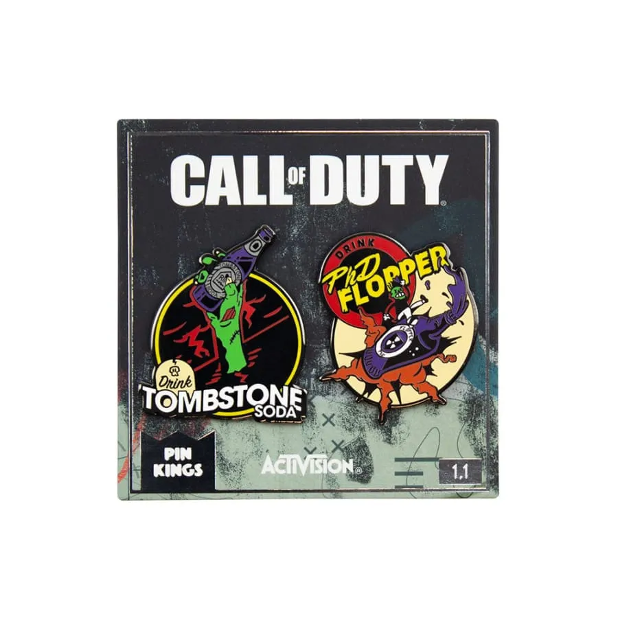 Pin Kings Call of Duty Enamel Pin Badge Set 1.1